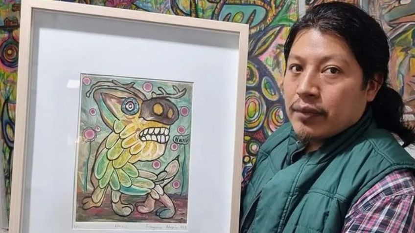 Filogonio Naxín inaugura exposición en el Centro Cultural Juan Rulfo