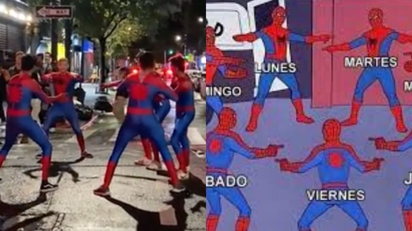 Spider-Man: Jóvenes recrean el meme del superhéroe y VIDEO se viraliza