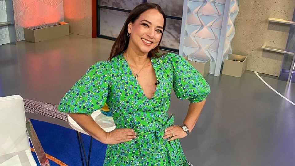 La actriz conquista las redes y televisión con sus coquetos looks. Foto: Especial