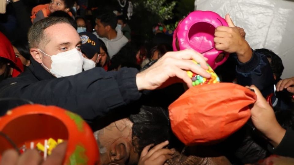 Cuajimalpa celebra el Día de Muertos. Foto: Especial