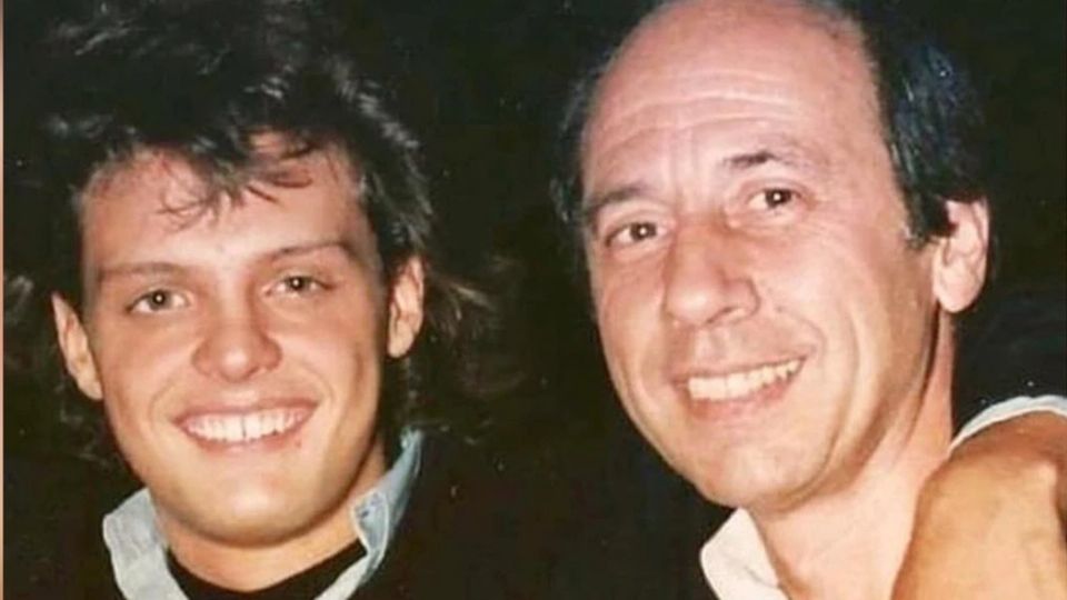 Luis Miguel y Alex Mccluskey. Foto: Especial