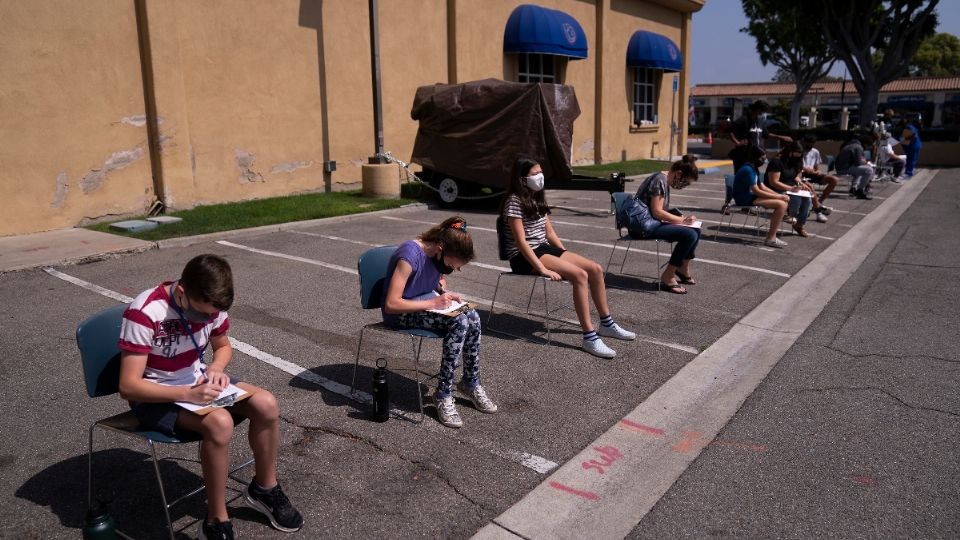 CALIFORNIA. Menores de 12 a 15 años ya fueron inoculados en Estados Unidos. Foto: AP