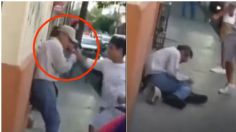 ¡Se les hizo fácil! cuatro jóvenes graban golpiza a un abuelito y son entregados por sus propios padres | VIDEO