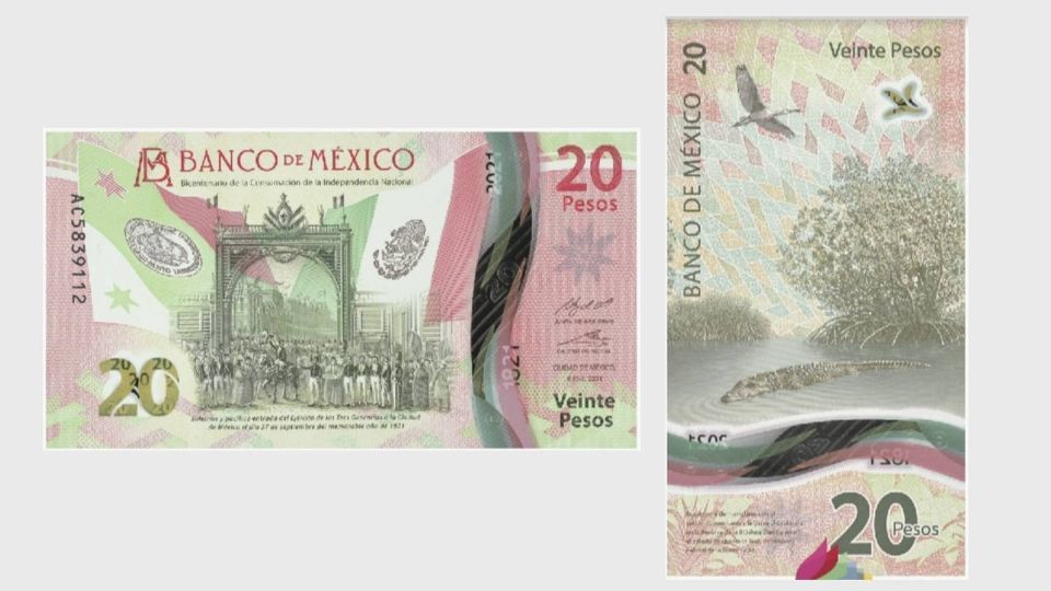 Descubre qué billete de 20 pesos puedes vender en más de 8 mil en Internet 
FOTO: Archivo