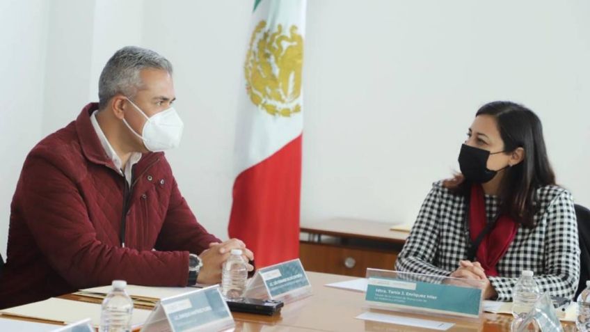 Ecatepec y gobierno federal acuerdan acciones para combatir la violencia familiar y feminicida