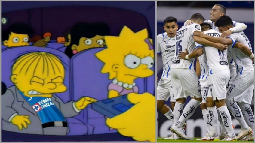 Monterrey golea 4-1  a Cruz Azul y los MEMES no se hicieron esperar