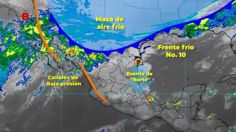 Frente Frío 10: Estos son los estados que tendrán fuertes lluvias, bajas temperaturas y heladas