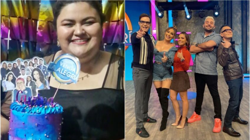 ¡Al estilo Venga la Alegría! Mujer celebra su cumpleaños con temática del programa matutino