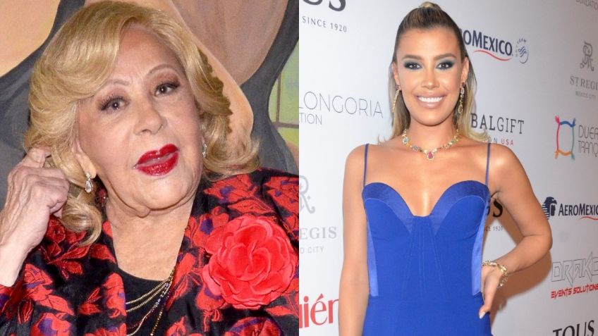 Silvia Pinal se siente orgullosa de su nieta Michelle Salas, se ha abierto camino al igual que ella