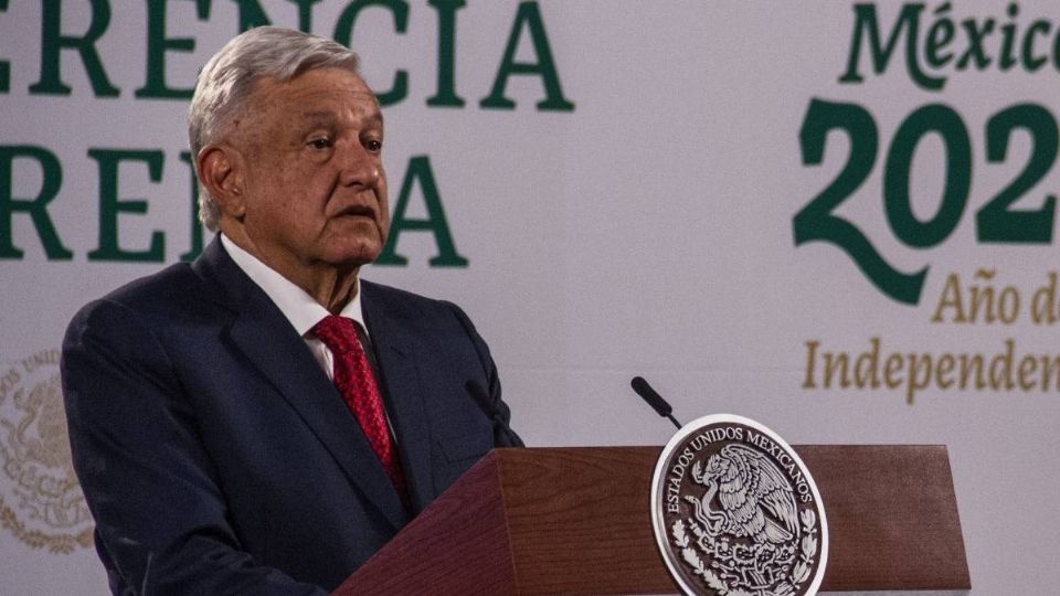 AMLO durante su conferencia Mañanera. Foto: Cuartoscuro