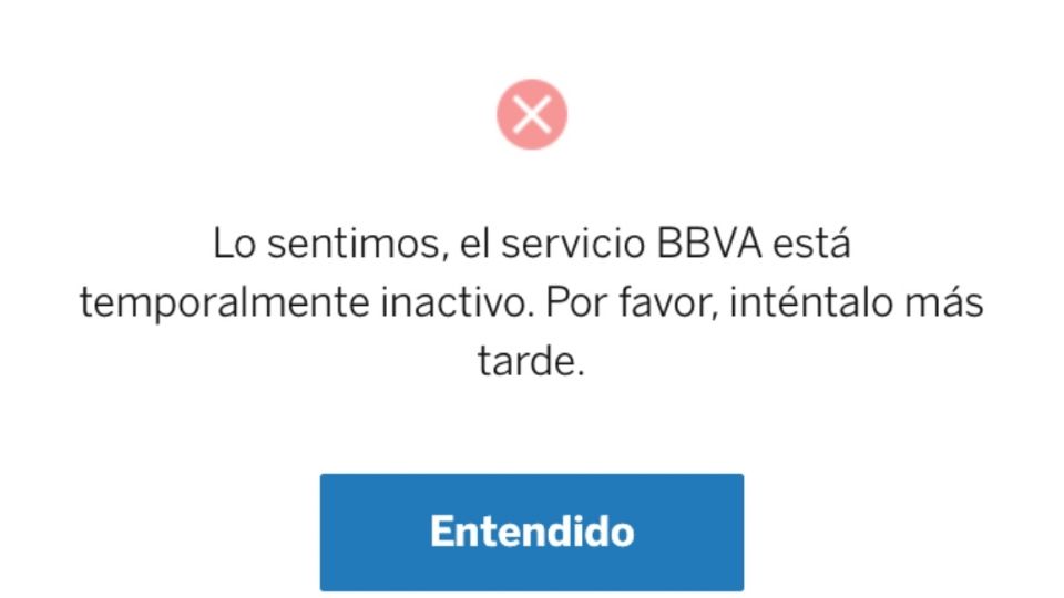 Las ocasiones anteriores en las que el servicio fue interrumpido fue el 12 de septiembre y 31 de octubre (Foto: Captura de pantalla)