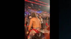 Fan se va a los golpes contra luchador de la WWE en plena transmisión en vivo: VIDEO