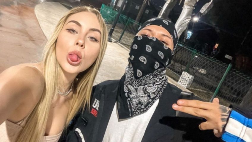 Ella es Maya Nazor, la guapa novia del rapero Santa Fe Klan: FOTOS