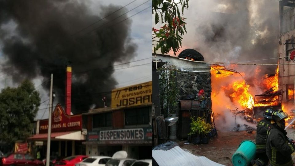 Los bomberos controlaron el incendio (Foto: Especial)