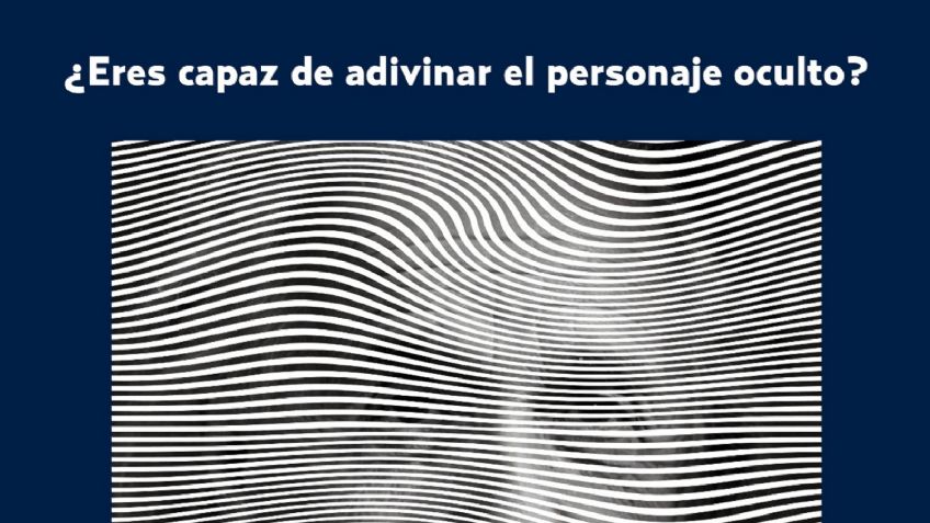 Reto visual: ¿Quién es el personaje oculto? Tienes 10 segundos para adivinarlo