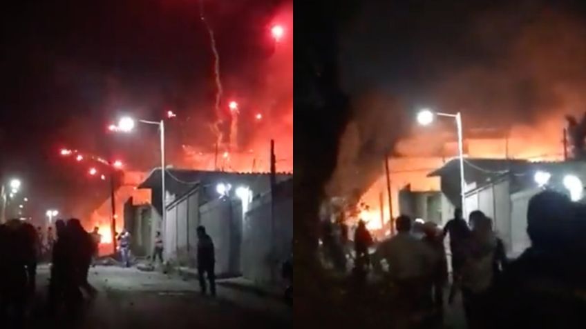 Edomex: Explosión de pirotecnia en Tultepec deja dos muertos y cuatro lesionados