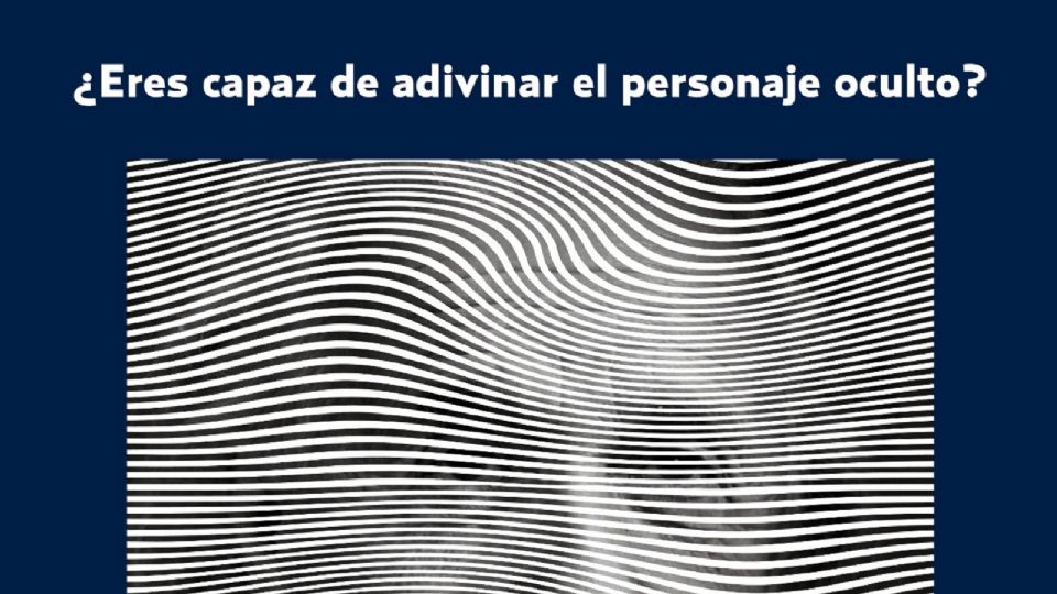 ¿Quién es el personaje oculto en la imagen? 
FOTO: El Heraldo de México