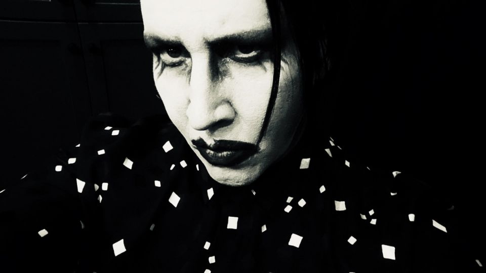 Manson colaboró activamente en Donda, el nuevo disco del rapero Kanye West. Foto: @marilynmanson