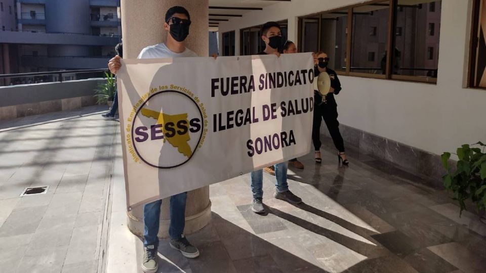 Trabajadores de Salud en Sonora piden quitar protección a sindicato Federal (Foto: Especial)