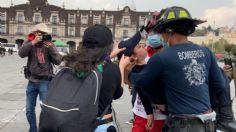 No hubo paz en la marcha feministas de Toluca; 5 manifestantes fueron heridas