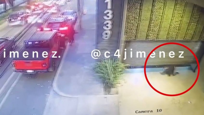 ¡De película! Así escapó un sicario de edificio tras asesinar a abogado en CDMX: VIDEO