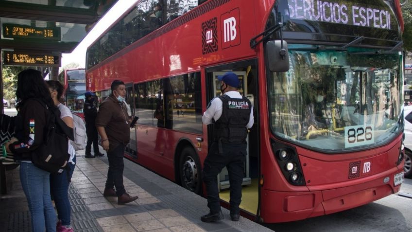 25N: Estas son las alternativas en el Metrobús para este jueves