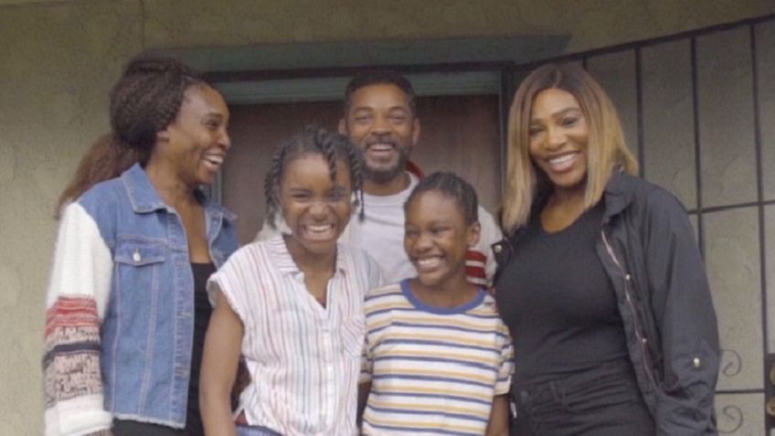 Venus y Serena Williams conocieron el set y elenco de 'Rey Richard: Una Familia Ganadora': VIDEO