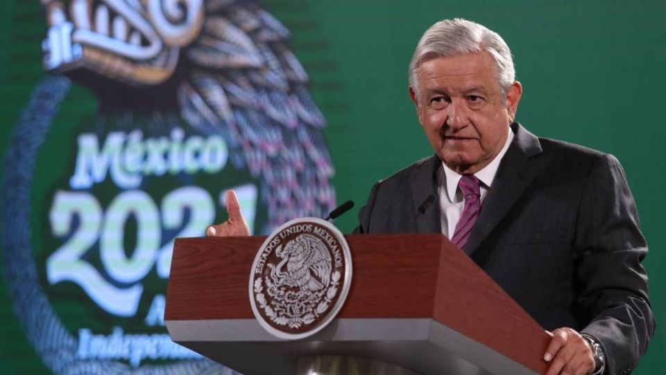 AMLO durante su conferencia de prensa Mañanera. Foto: Cuartoscuro