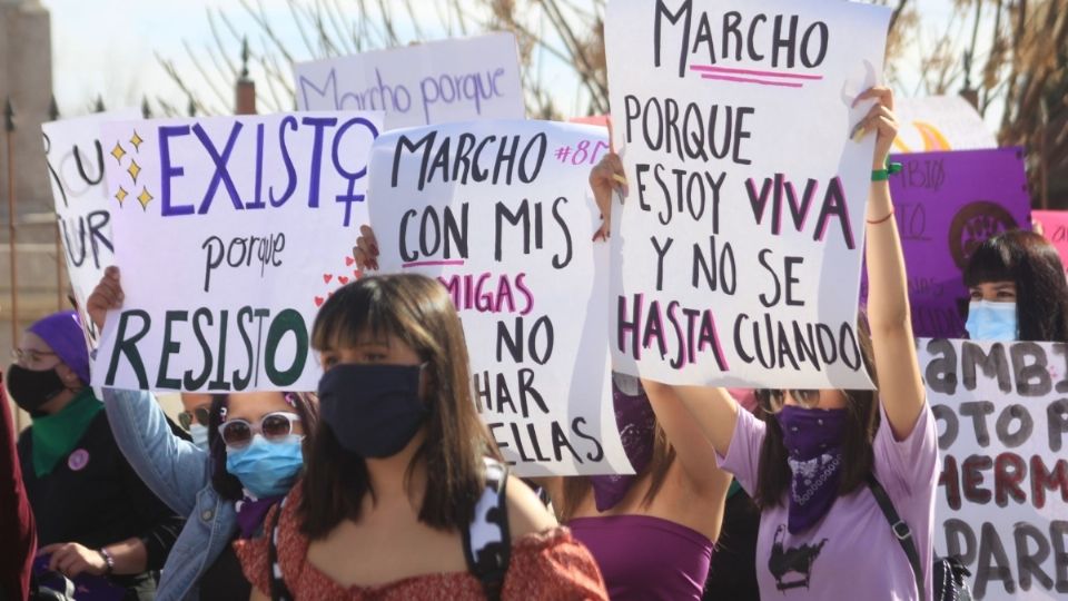 Las movilizaciones feministas darán inicio en punto de las 9:00 horas. Foto: Cuartoscuro