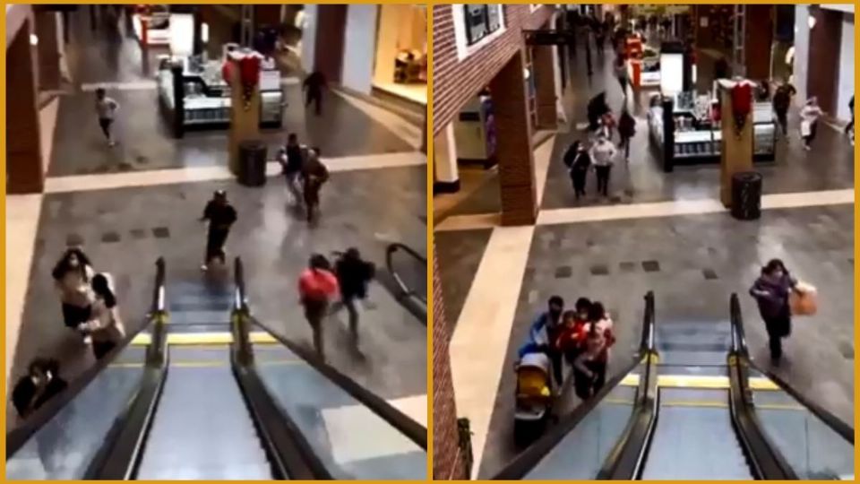 Por el momento se desconoce el motivo de la agresión en el interior del Centro Comercial 
(Foto: Twitter @__CarmenLopez)