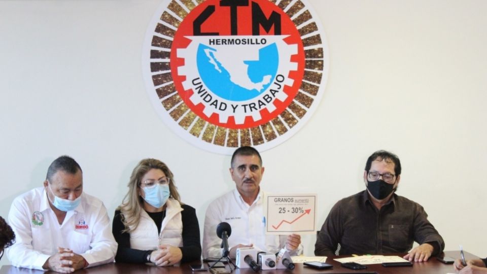 El secretario general de CTM Hermosillo explicó que estamos cerrando el año con índices de inflación muy alarmantes de más del 7% a nivel nacional. FOTO: ESPECIAL