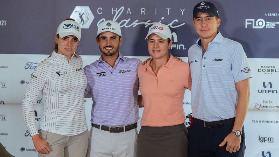 La exnúmero uno del mundo, Lorena Ochoa participó en el torneo Charity Classic, en el Guadalajara Country Club. Foto: @carlosortizGolf