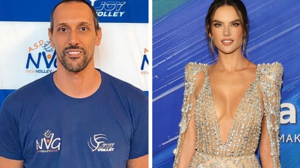 Roberto Cazzaniga, deportista italiano de 42 años, creyó que llevaba 15 años saliendo con la modelo Alessandra Ambrosio. FOTO: Especial