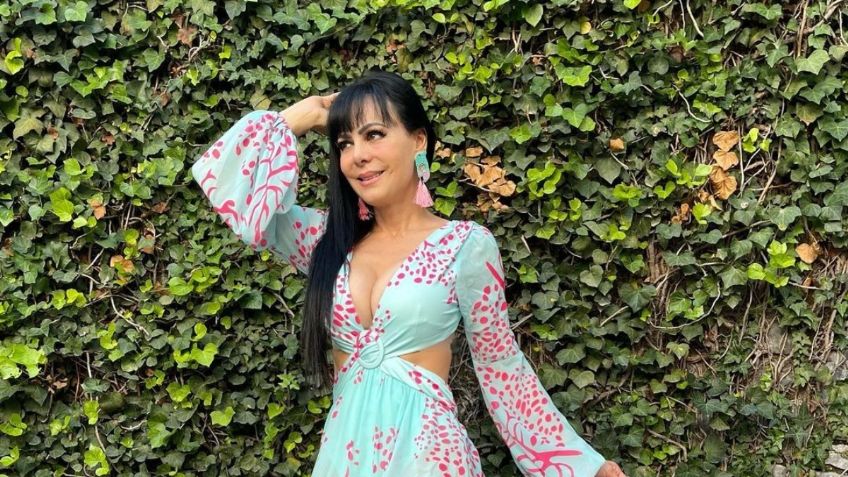 Maribel Guardia enciende las redes con ajustado vestido negro | FOTO