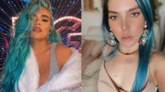 Karol G vs Frida Sofía: ¿Quién tiene la cabellera azul más bella?