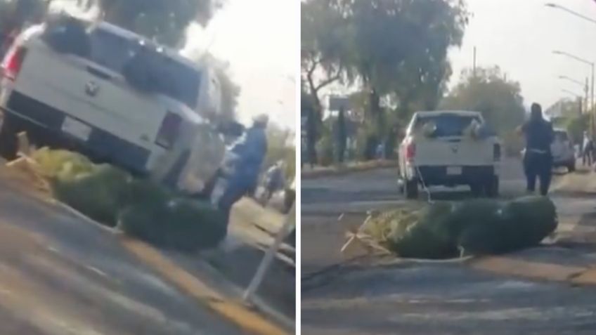 “¡Por favor, ayuda!”, captan robo de camioneta en Naucalpan, así fue el indignante momento: VIDEO