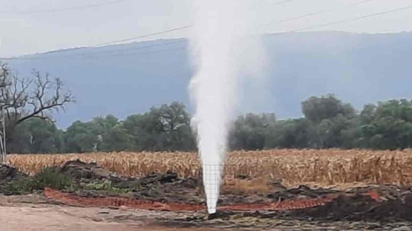 Fuga de combustible en Hidalgo pone en alerta a las autoridades; cercan la zona para evitar una desgracia