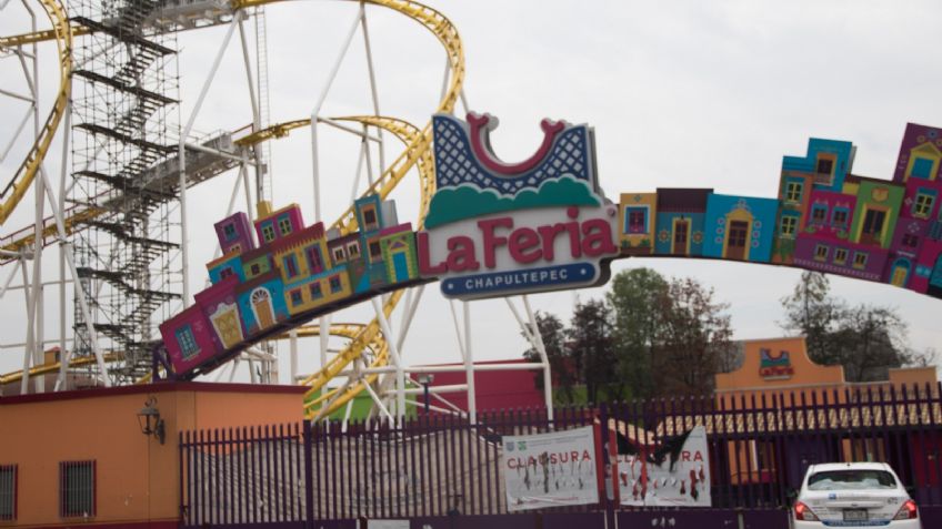 En el abandono y grafiteada: Así luce el interior de la emblemática Feria de Chapultepec | FOTOS