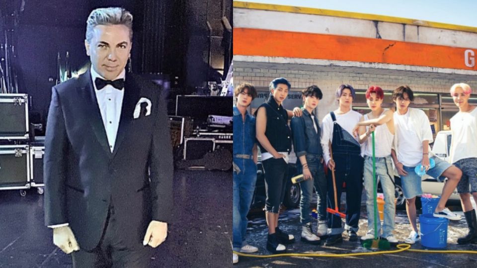 Cristian Castro estuvo en el concierto de BTS. Foto. Especial