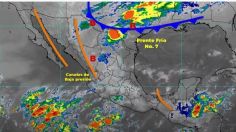 Frente Frío No. 7: Estos son los estados que tendrán fuertes lluvias, granizo y bajas temperaturas