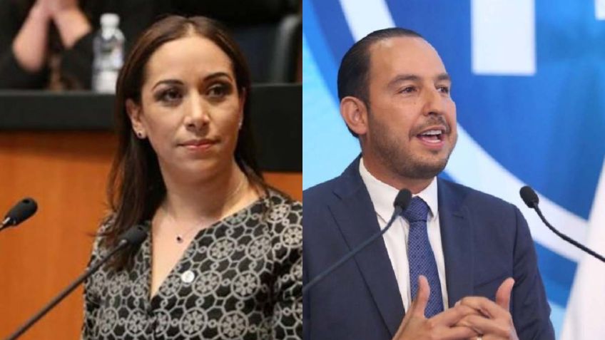 Marko Cortés asegura que filtración de audio fue fuego amigo; Adriana Dávila lo acusa de rendirse antes de pelear