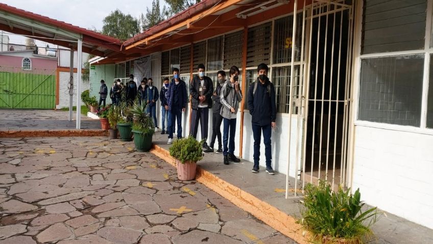 Escuelas del Edomex trabajan con presencia voluntaria de estudiantes, no se llevó a cabo el regreso total a las aulas