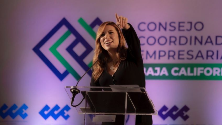 Llama Marina del Pilar Avila Olmeda a la reconciliación a los empresarios de BC