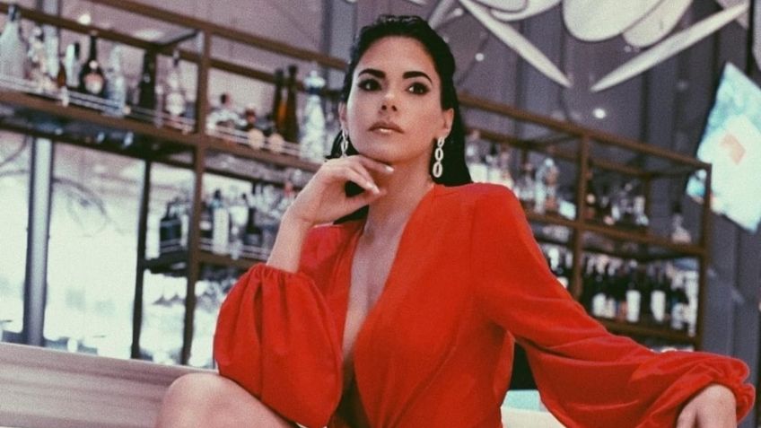 Livia Brito imitó a Gal Gadot, le copió un vestido rojo con el que desató pasiones