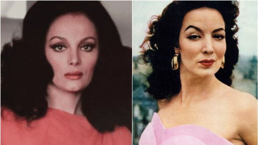 Sasha Montenegro arrebató a María Félix el título de la actriz con la cintura más pequeña del cine