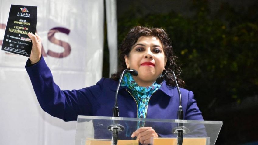 Clara Brugada inicia campaña contra la extorsión en Iztapalapa