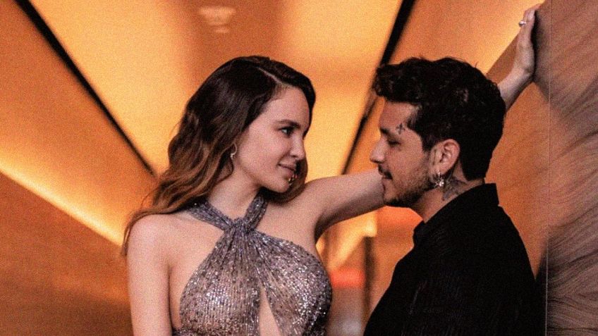 Belinda le canta a Christian Nodal su canción favorita y lo derrite de amor