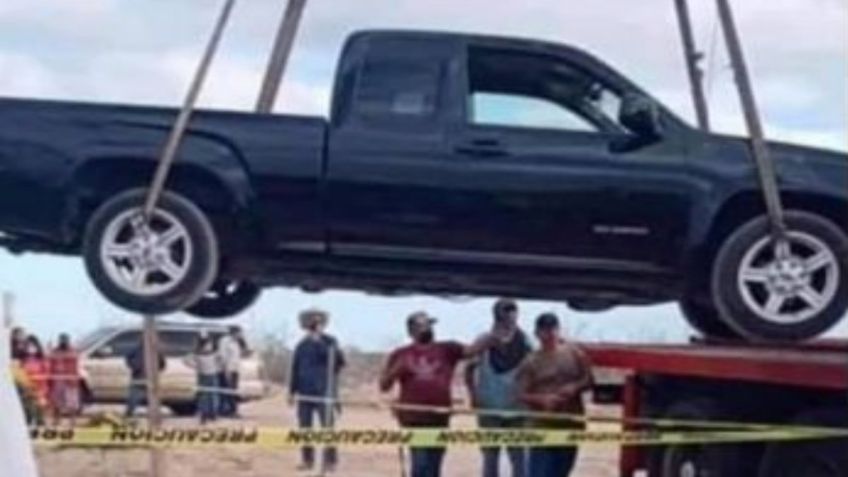 BCS: Hombre pide que lo entierren con su camioneta y le cumplen el deseo | FOTOS