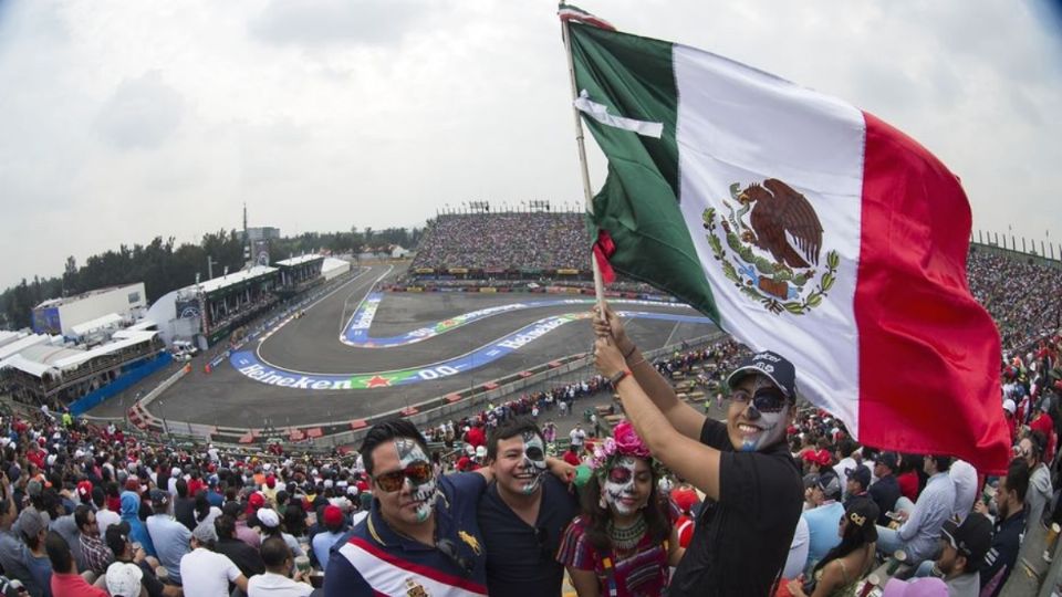 Imagen del Gran Premio de México. Foto: Cuartoscuro