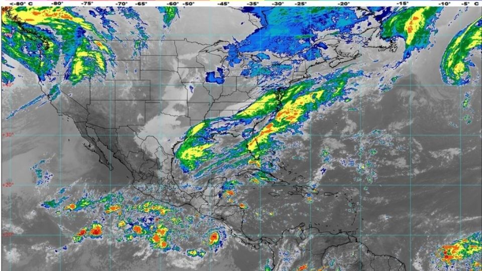 Pronóstico del clima para el 4 de noviembre (Foto: CONAGUA)